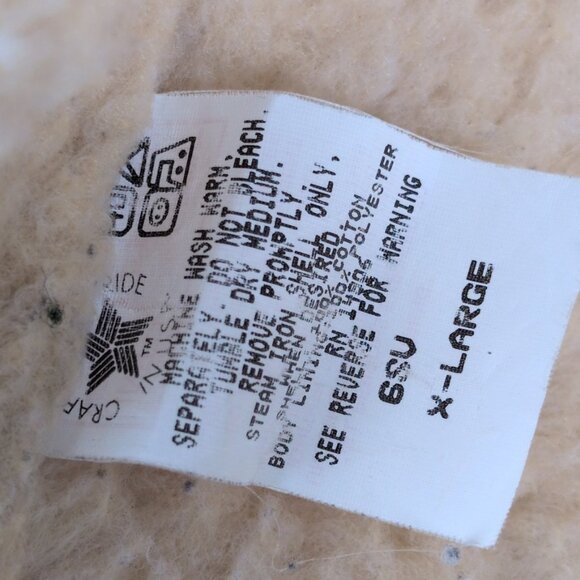 Vintage Carhartt Sherpa Lined Vest, Men’s XL Workwear 6SV USA UNION MADE - Picture 9 of 11